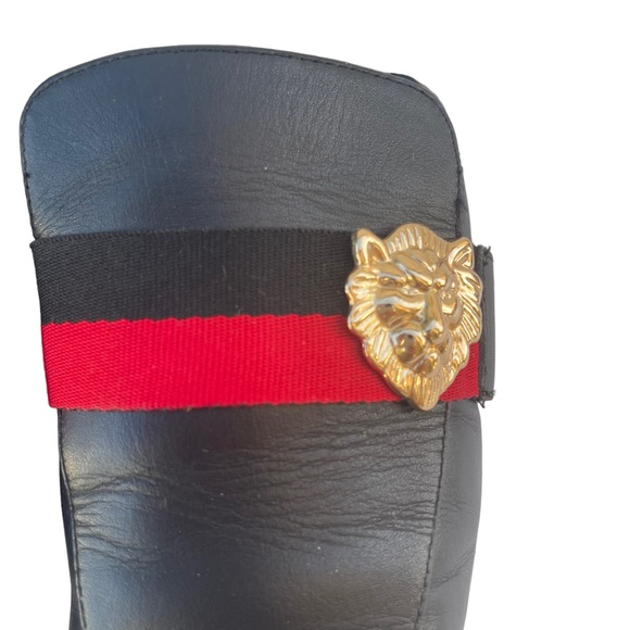 Steve Madden Black Karisma Leather Slip-On Mules - Picture 5 of 7